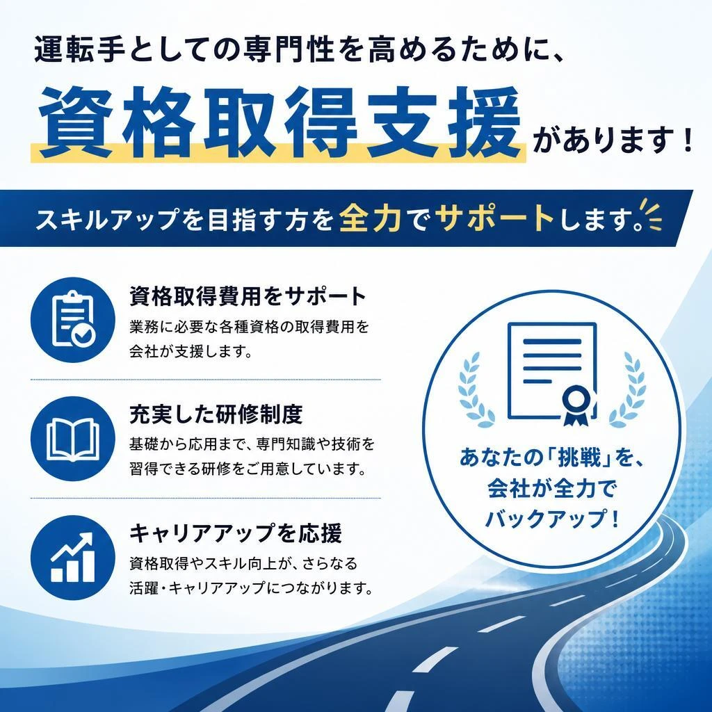 充実した資格取得支援制度