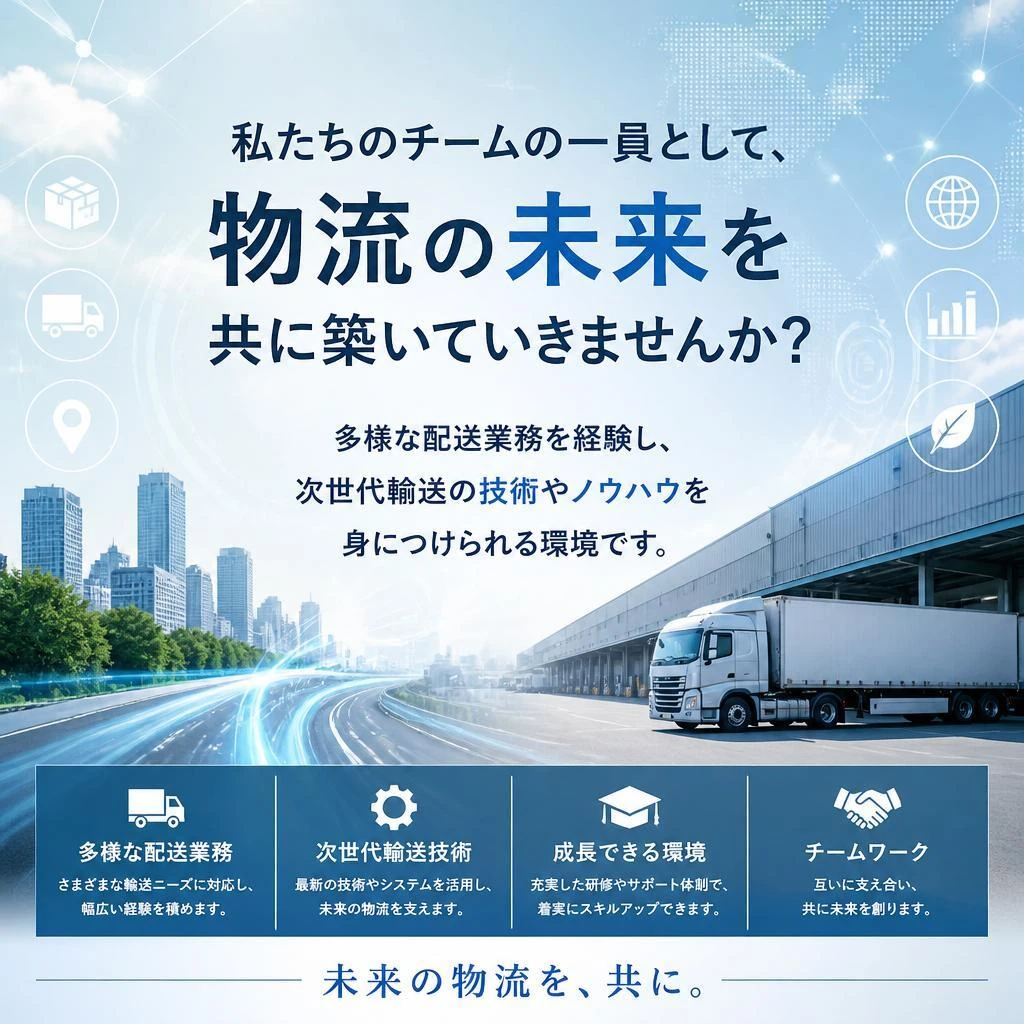 未来の輸送を一緒に創る