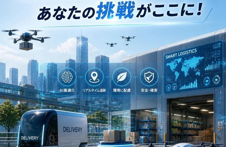 未来の配送業務を変える、あなたの挑戦がここに！