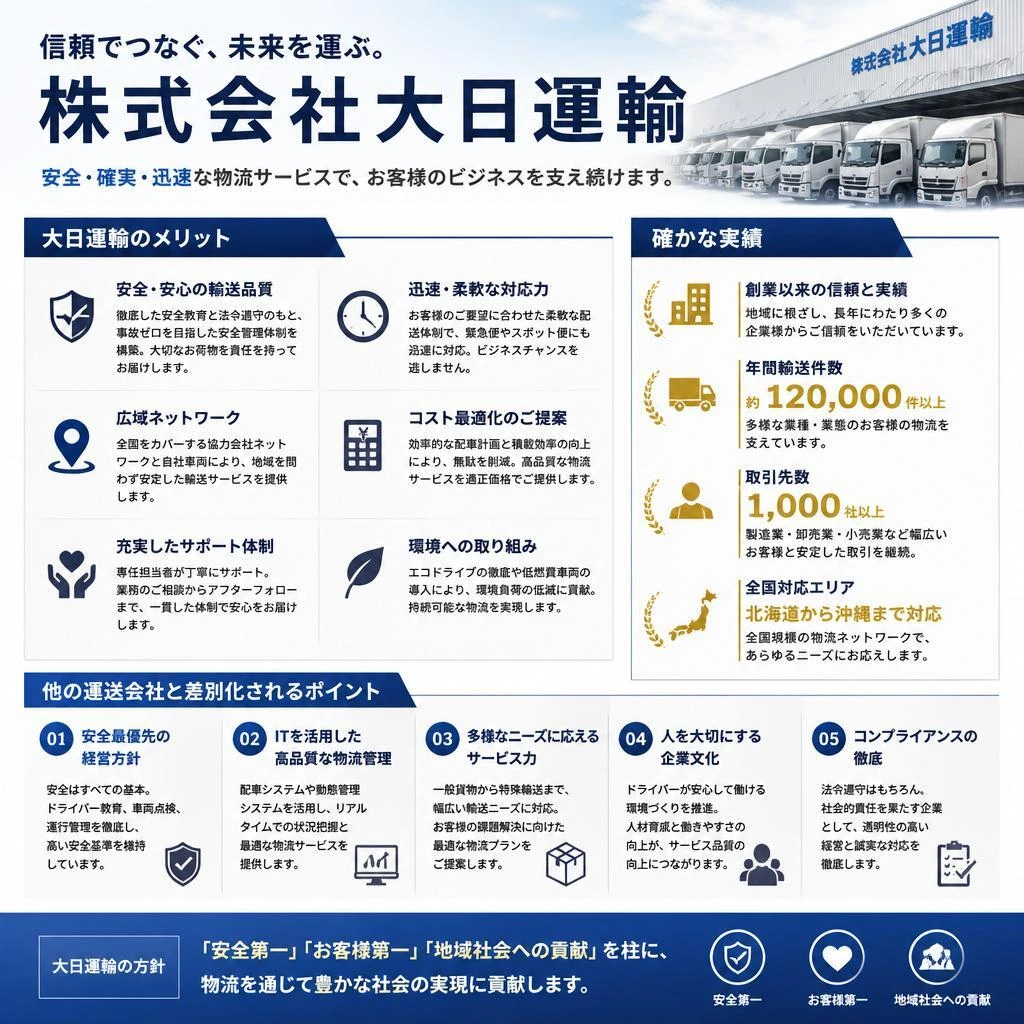 当社の強みと特徴