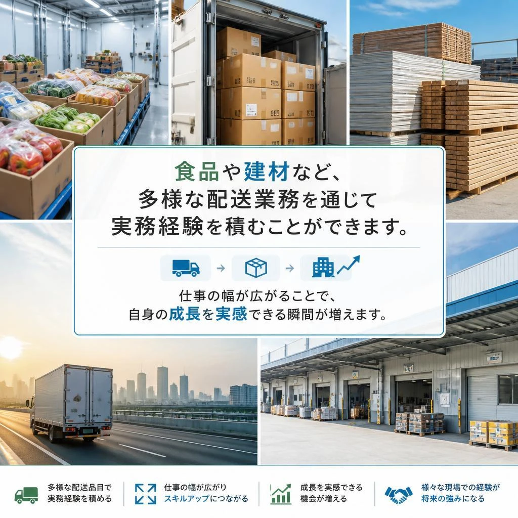 多様な業務で成長を実感