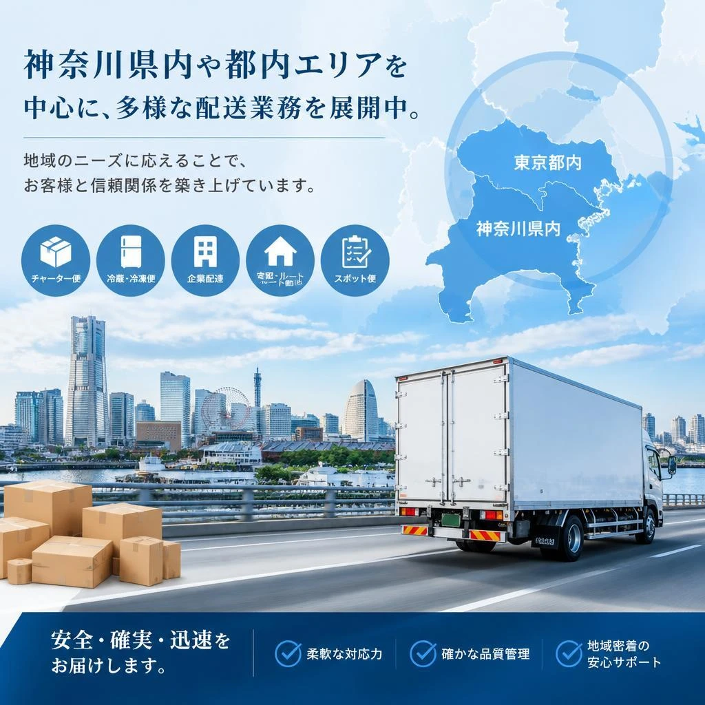 地域密着型の配送業務