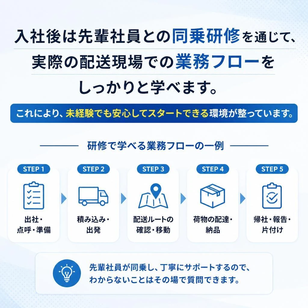充実の研修制度