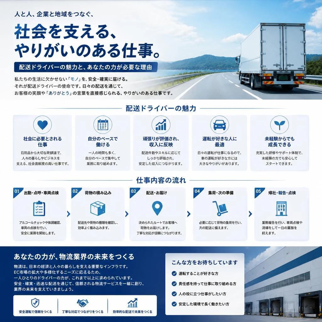 ドライバーとしての使命と魅力