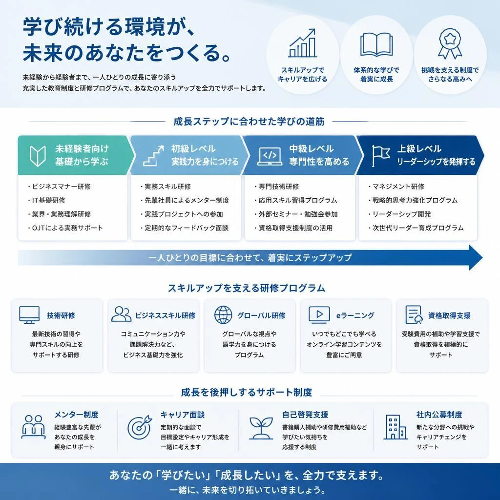 物流の未来を築く──段階的な教育制度